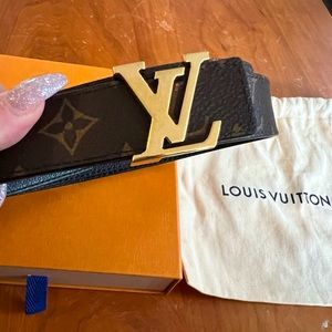LV iconic reversible belt Louis Vuitton